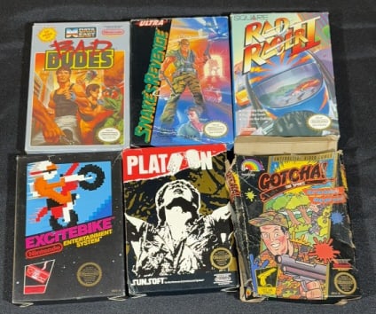 (6) NINTENDO NES BOXES FOR GAMES (1 of 4)