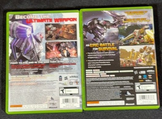 2 XBOX 360 TRANSFORMERS - 2