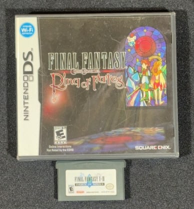 (2) NINTENDO FINAL FANTASY GAMES FOR DS & GBA (1 of 3)