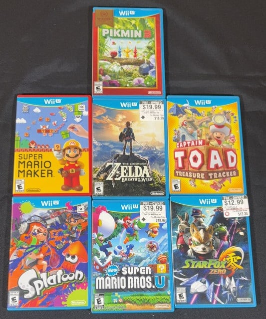 (7) NINTENDO WII U VIDEO GAMES (1 of 4)