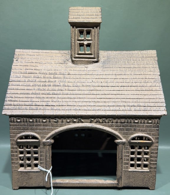 CAST IRON HOUSE: 11" X 13 1/2"