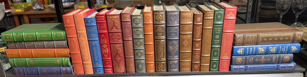 24 FRANKLIN LIBRARY LEATHER BOUND BOOKS (1 of 6)