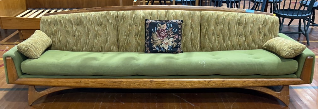 MCM KROEHLER ADRIAN PEARSALL STYLE GONDOLA SOFA (1 of 6)