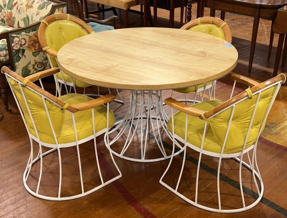 MID CENTURY MODERN MAX STOUT PATIO SET (1 of 4)