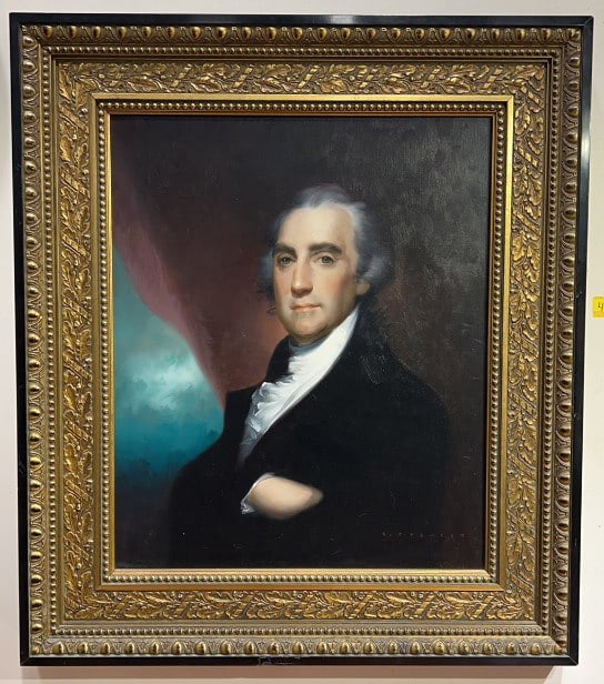 C. SPENCER OIL ON CANVAS PORTRAIT (1 of 7)