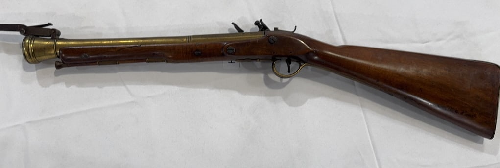 FOLDING BAYONET FLINTLOCK BLUNDERBUS BY TWIGG - 10