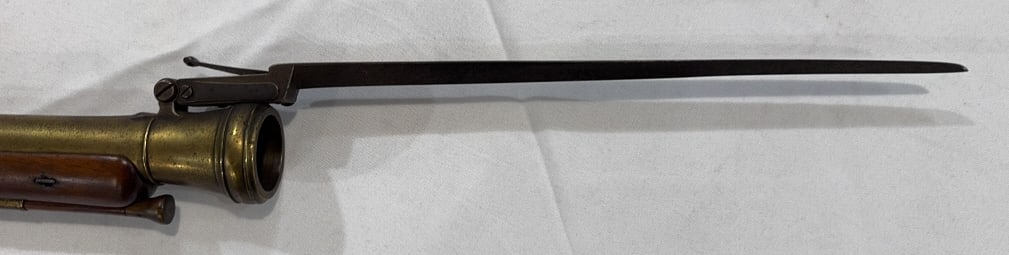 FOLDING BAYONET FLINTLOCK BLUNDERBUS BY TWIGG - 5