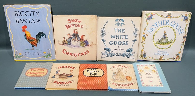 9 VINTAGE TASHA TUDOR BOOKS (1 of 5)