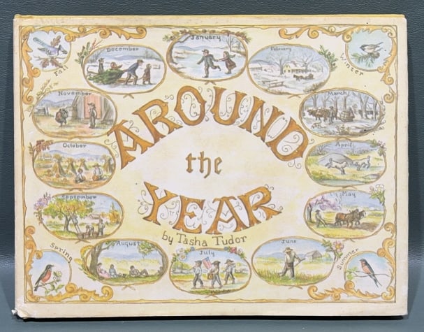 "AROUND THE YEAR" SIGNED 1ST EDITION BOOK (1 of 4)