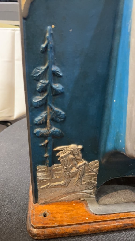 5 CENT JENNINGS ONE STAR CHIEF SLOT MACHINE - 6