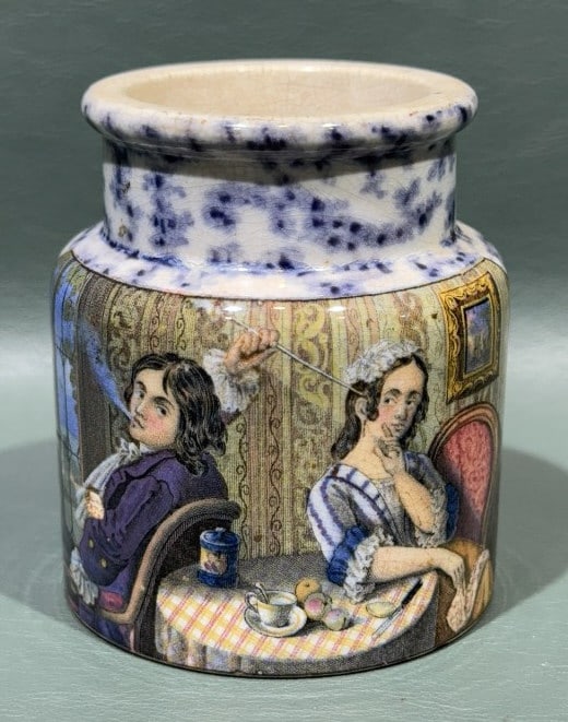 "PASSING THE PIPE" PRATTWARE JAR (1 of 3)