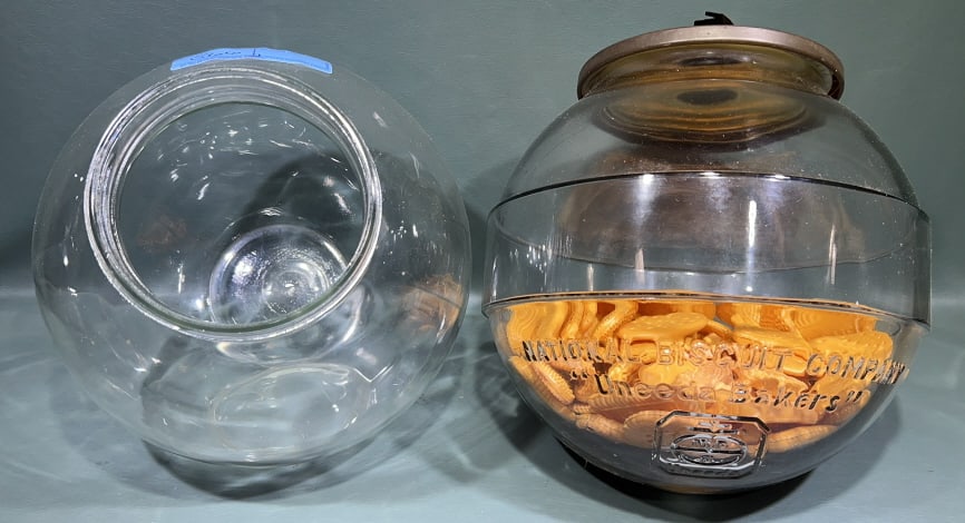 NATIONAL BISCUIT CO. CRACKER JAR & ANOTHER: 11" X 10"