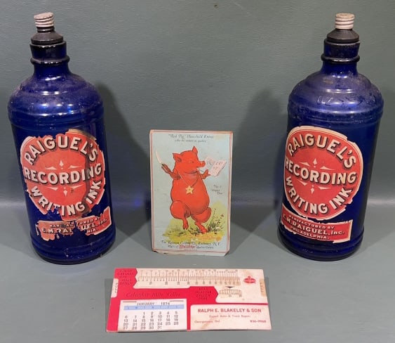 ADVERTISING BOTTLE LOT (1 of 5)