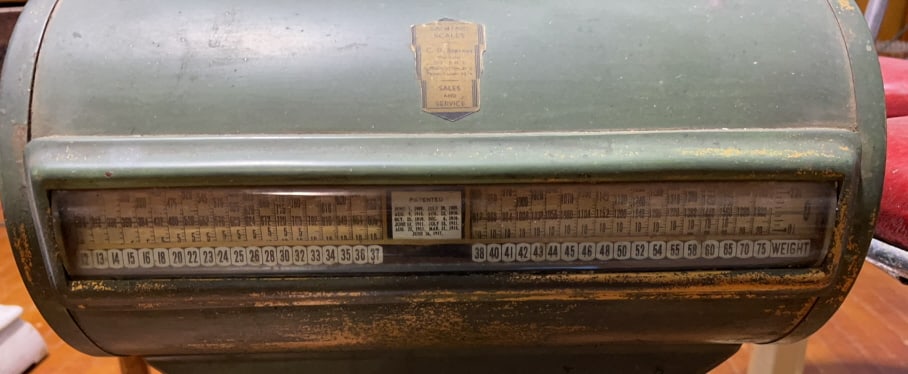 STANDARD COMPUTING SCALE CO. STORE SCALE - 4