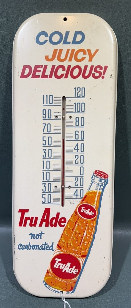 TRU-ADE ADVERTISING THERMOMETER (1 of 4)