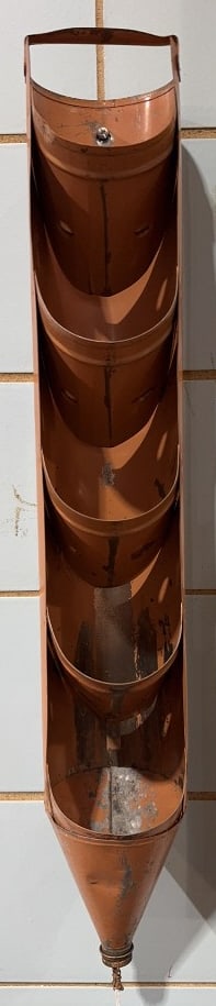 VINTAGE METAL QUART OIL CAN DRAIN RACK (1 of 4)
