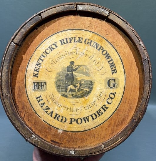 HAZARD POWDER CO. KENTUCKY GUN POWDER KEG (1 of 5)
