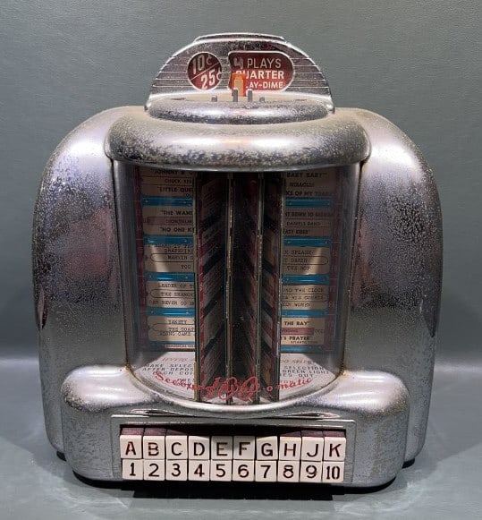 VINTAGE SEEBURG WALL-O-MATIC 100 WALL JUKEBOX 3W1 (1 of 5)