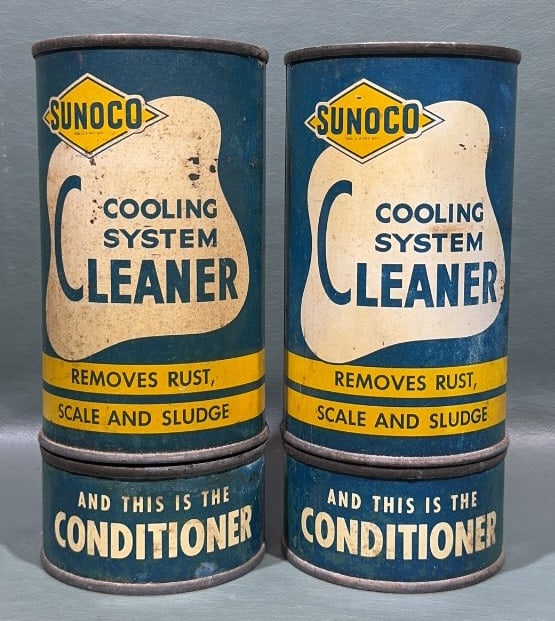 2- VINT. SUNOCO COOLING STSYEM CLEANER ADVERTISING (1 of 3)