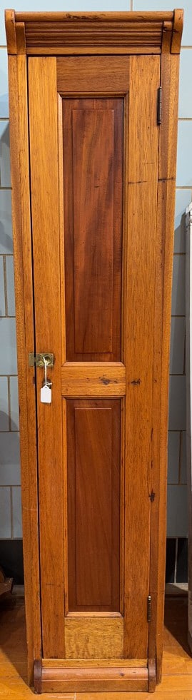 ANTIQUE RAISED PANEL CHIMNEY CUPBOARD (1 of 6)