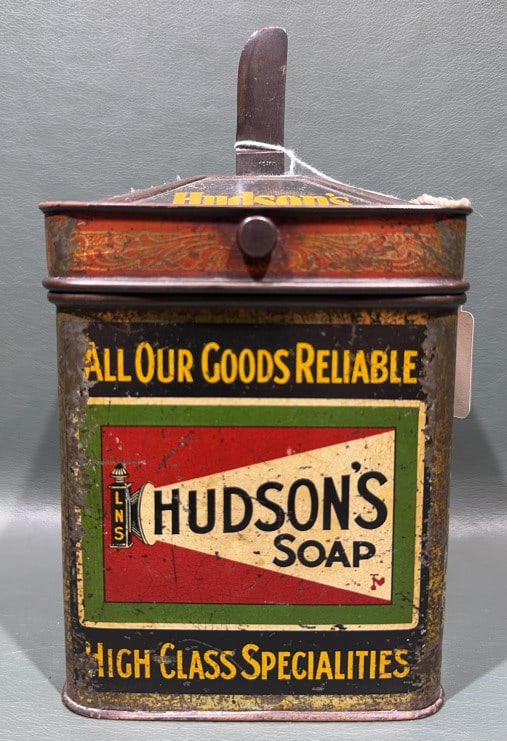 HUDSON'S SOAP ADVERTISING STRING DISPENSER (1 of 8)