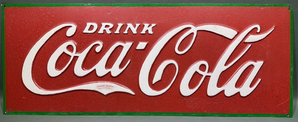 VINTAGE COCA-COLA METAL SIGN (1 of 4)