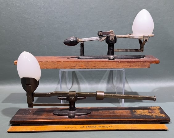 2 VINTAGE EGG SCALES (1 of 5)