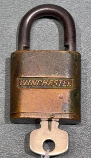 WINCHESTER LOCK W/ KEY (1 of 3)