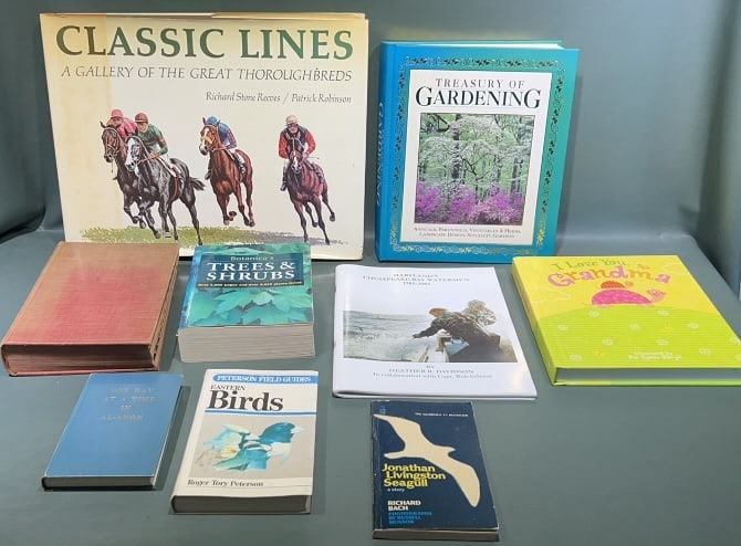 HORSE RACING BOOK & GARDEN BOOKS (1 of 4)