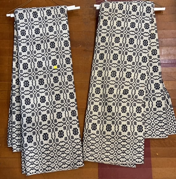 2 VARIOUS COVERLETS