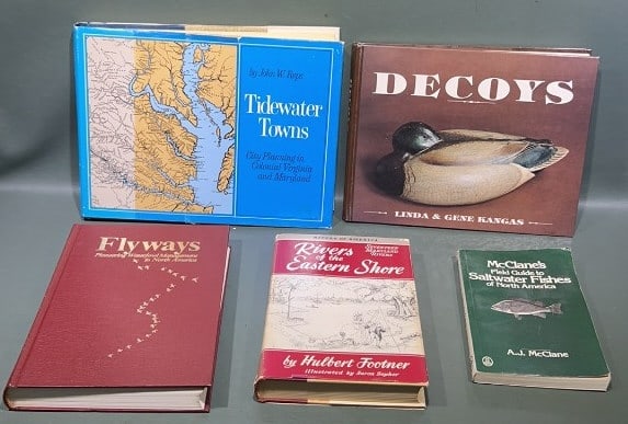 COLLECTION OF DECOY & CHESAPEAKE BAY BOOKS