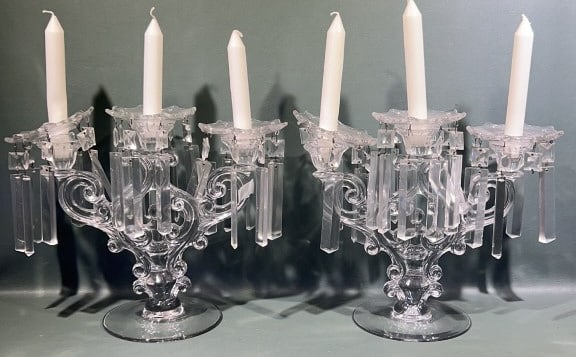 PR. OF CAMBRIDGE CANDLEABRAS (1 of 3)