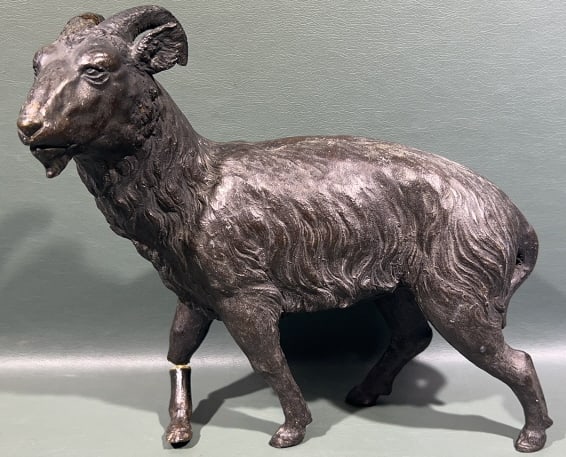 BRONZE SHEEP W/ DAMAGE (1 of 4)