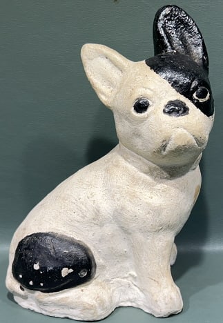 CONCRETE DOG: 9-1/2" X 5"