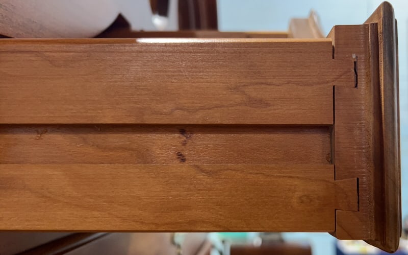 STICKLEY SOLID CHERRY QUEEN ANNE HIGHBOY - 3