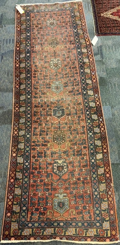 ANTIQUE ORIENTAL HANDMADE RUNNER RUG (1 of 5)