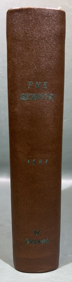 "THE BECHWITHS" BY PAUL BECHWITH ~ 1891: 9.5 X 6.5