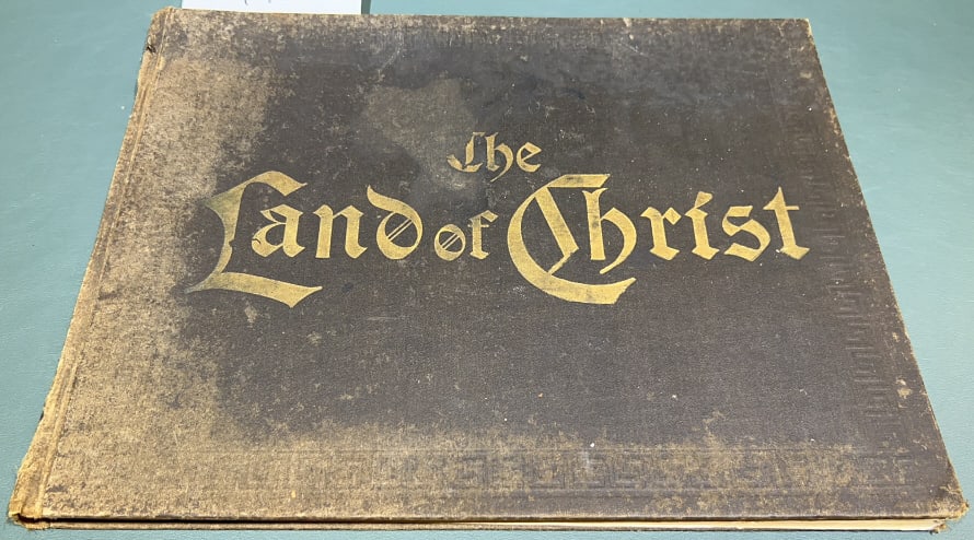 THE LAND OF CHRIST: 14.5" X 11.75"