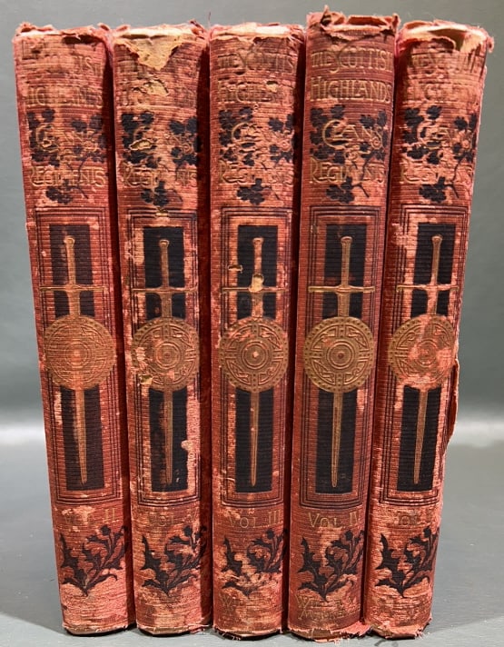 "HISTORY OF SCOTTISH HIGHLANDS" 5 VOLUMES (1 of 3)