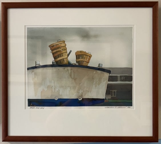 DEBORAH S BROWN "HIGH AND DRY" WATERCOLOR (1 of 3)