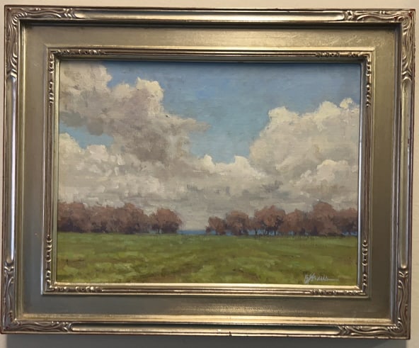BEVERLY FORD EVANS "SUMMER SKY": 15" X 12"