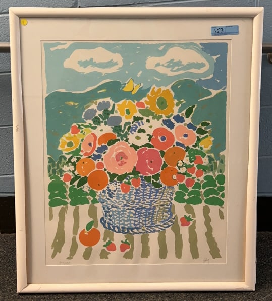 JOHN BOTZ FLORAL STELI LIFT PRINT