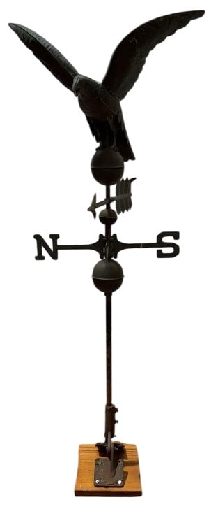 COPPER EAGLE WEATHERVANE: 53" X 24"