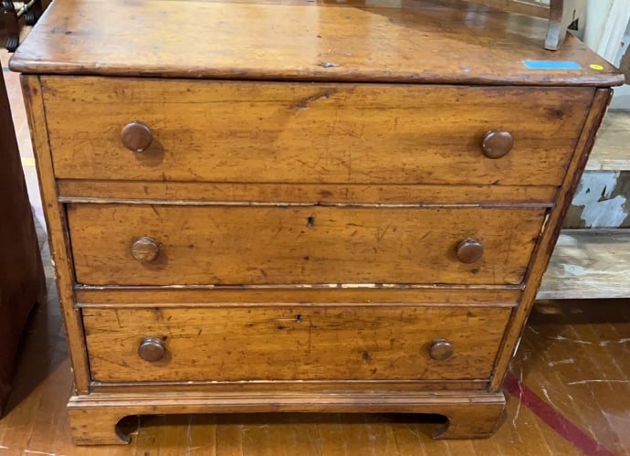 ANTIQUE COUNTRY LIFT TOP DRY SINK (1 of 5)