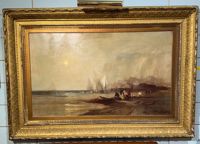FRANKLIN DULLIN BRISCOE 1879 OIL ON CANVAS (1 of 16)