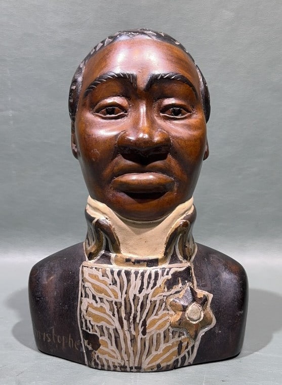 ULYSSE DABOUZE FOLK ART CARVING HENRI CHRISTOPHE (1 of 5)