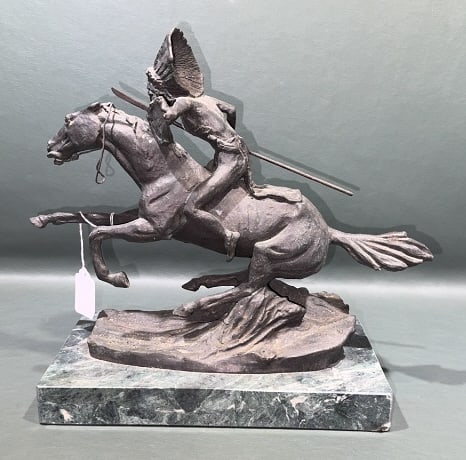 HENRY BONNARD BRONZE CO. "THE CHEYENNE" (1 of 4)