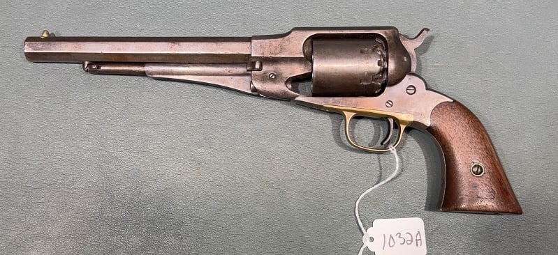 REMINGTON NEW MODEL ARMY REVOLVER "MODEL 58? (1 of 5)