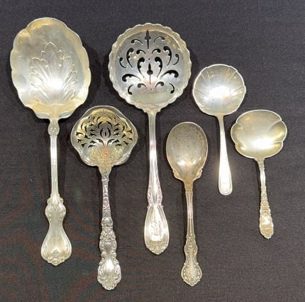 COLLECTION OF STERLING SERVING PIECES (1 of 3)