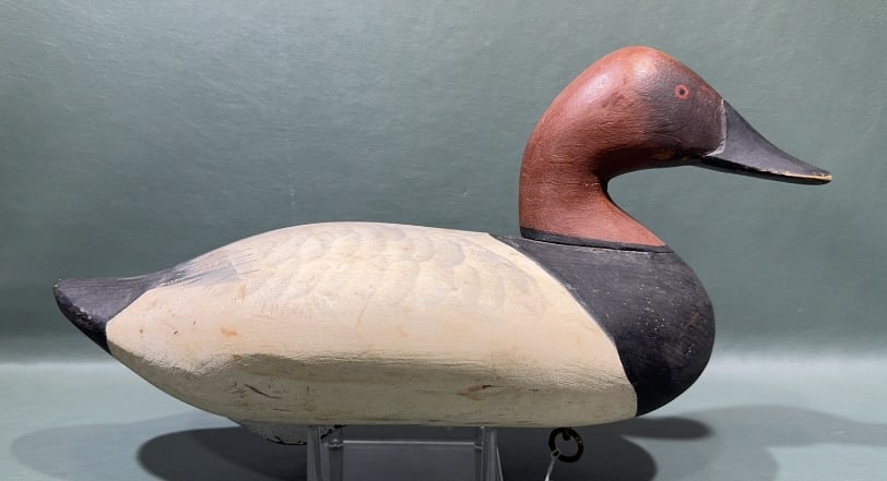 J. EVANS MCKINNEY CANVAS DRAKE WORKING DECOY (1 of 4)